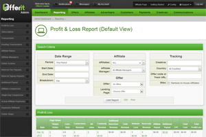 Administrator Profit & Loss