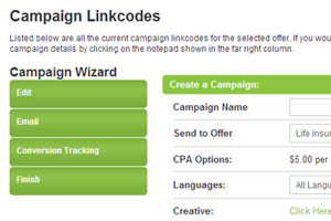 Affiliate Toolbelt includes a Linkcodee Wizard